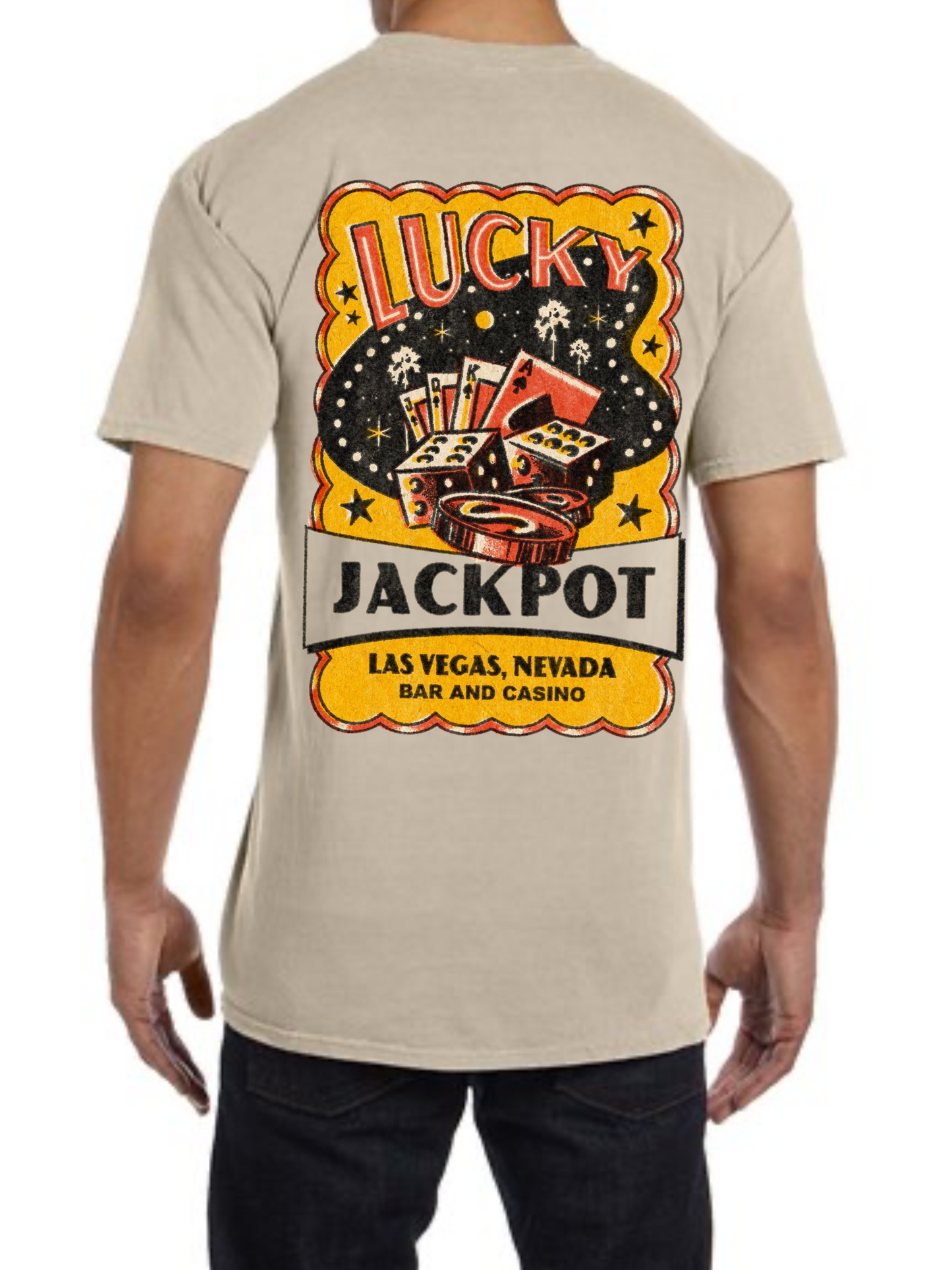 Lucky Jackpot Tee (READ DESCRIPTION DETAILS)