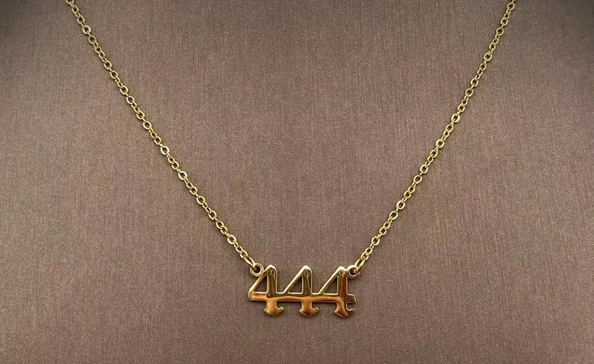 Angel number necklace