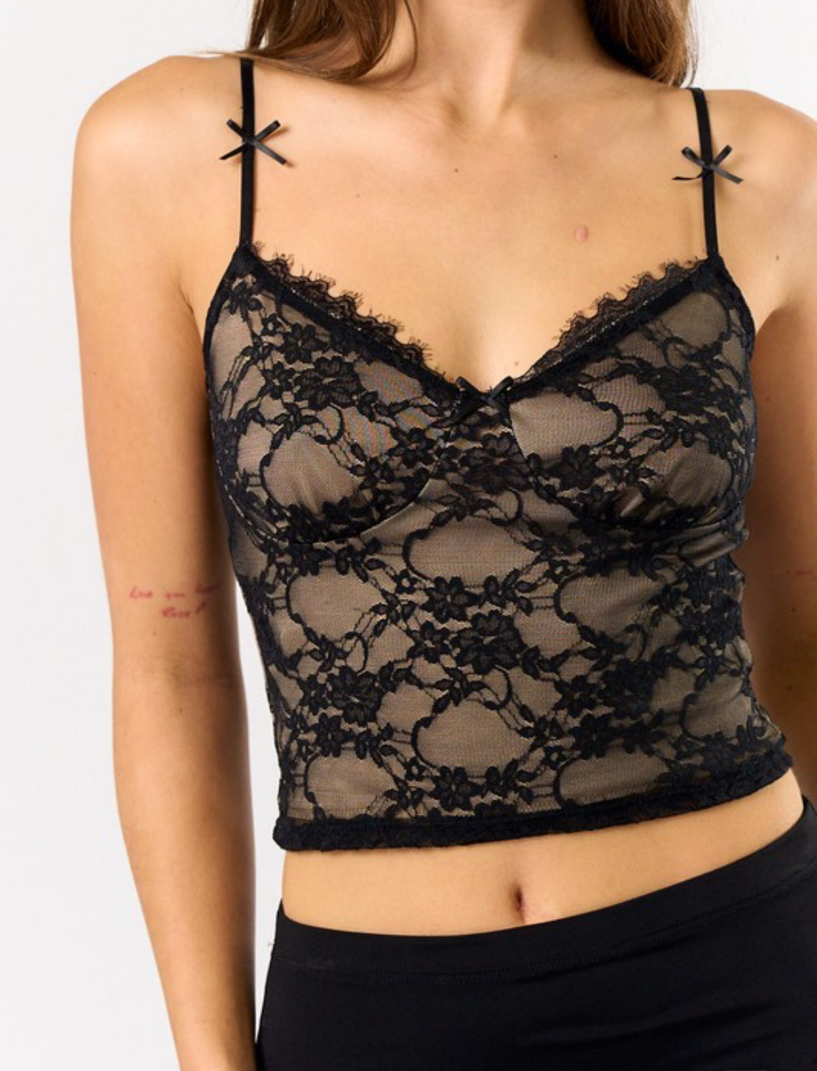 Lace Cami Crop