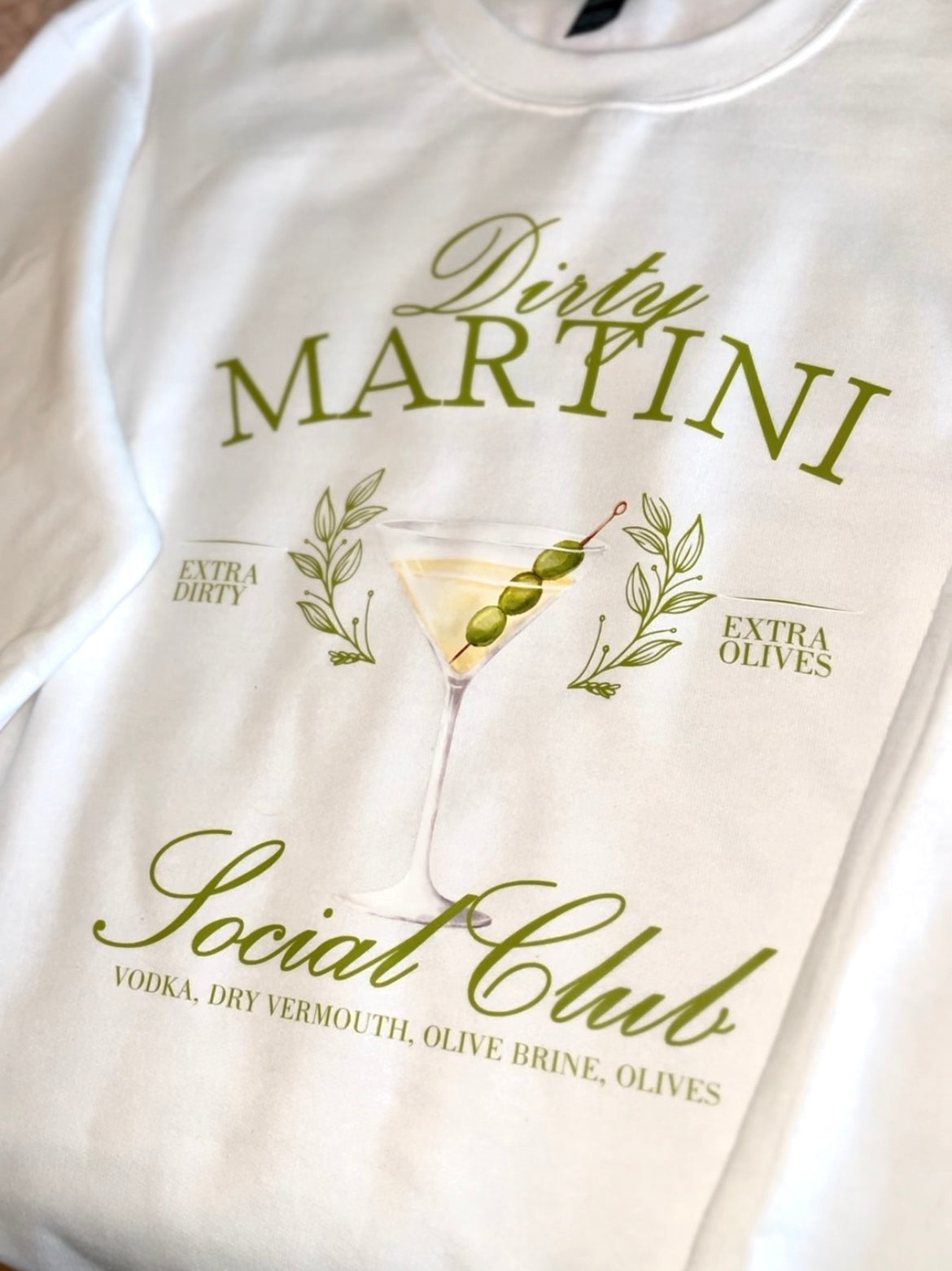 Dirty Martini Club Crewneck