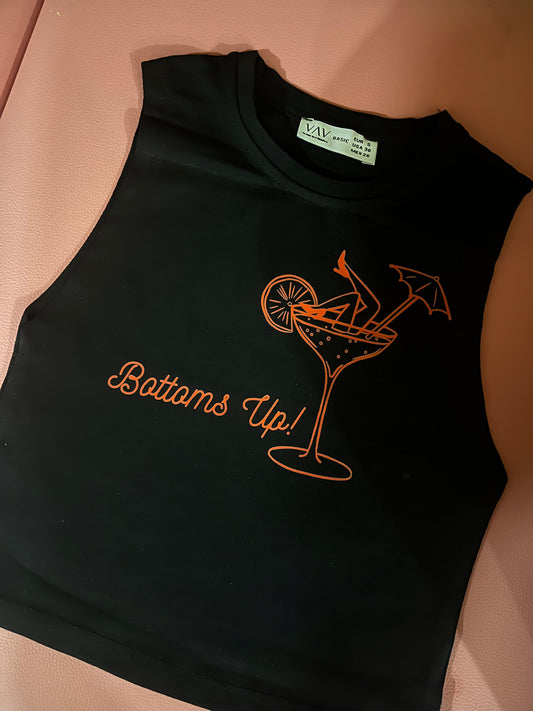 Bottoms up tank top
