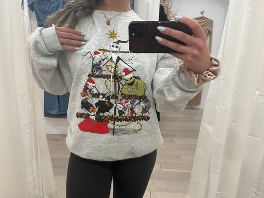 Nightmare crew Christmas sweatshirt